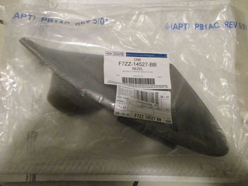 New oem 1997-2000 ford mustang coupe - left door grab handle trim panel gray