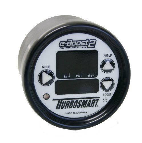 Turbosmart e-boost2 eboost 66mm white black 60psi electronic boost controller