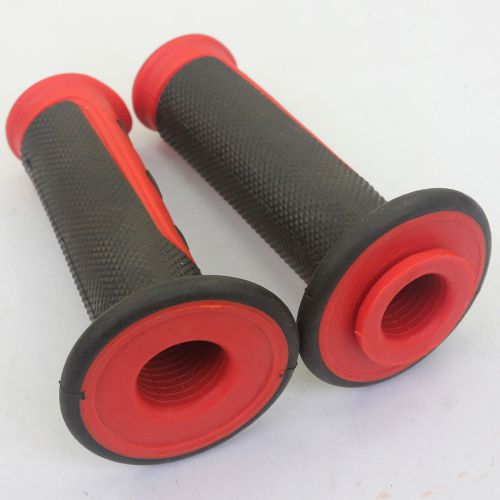 Soft motorcycle hand grips dirtbike pit bike 7/8&#034; bar