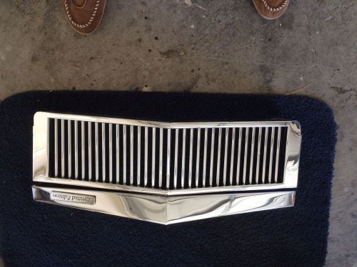 Cadillac chrome grill