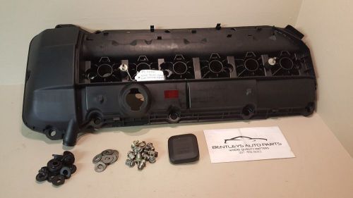 03-06 bmw 320 325 330 525 530 x3 x5 z4 xi i ci cylinder head valve cover w hardw