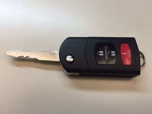 Oem - mazda 3 5 6 rx8 cx7 cx9 flip key smart remote