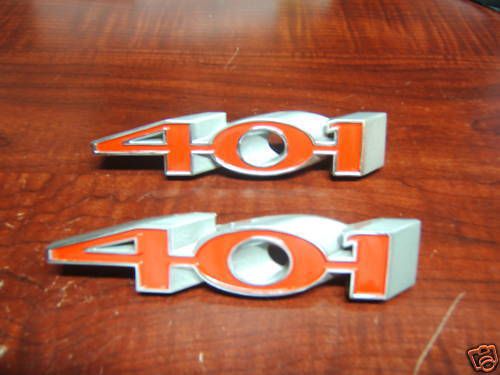 1971 1972 1973 1974 new amx &amp; javal 401 fender emblems 71 72 73 74