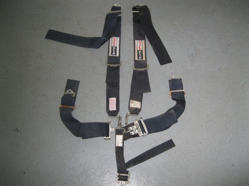 Shoulder harness safety equipment latch lock seat belt