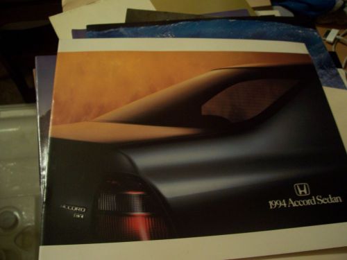 1994 honda accord sedan      brochure