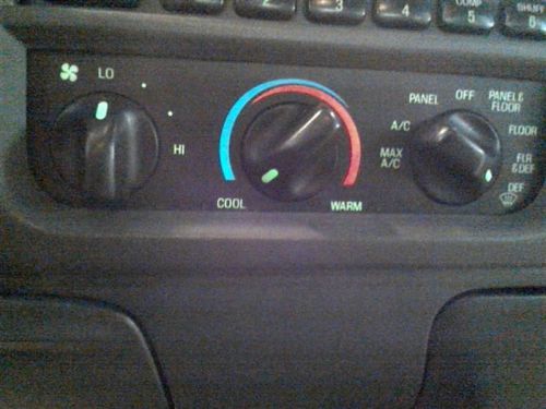 Temperature control 1999-2004 ford f150 w/ac #1772552