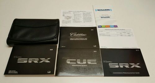 2013 cadilac srx navigation owners manual premium luxury collection v6 3.6l awd