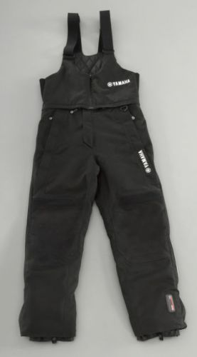 Yamaha black base camp bib pant trail mountain snowmobile