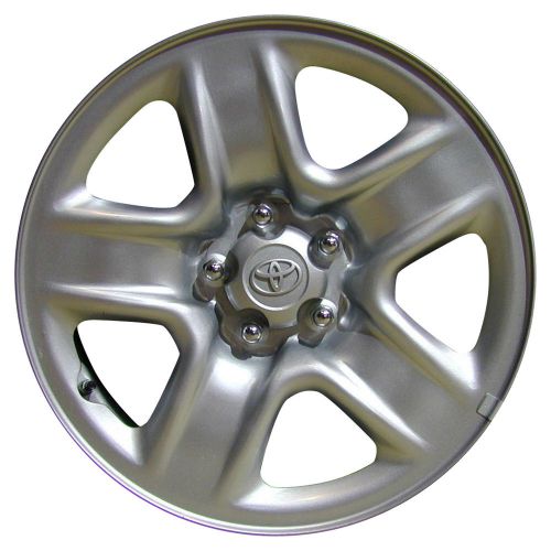 69506 oem reconditioned wheel 17 x 6.5; medium silver sparkle full face painted