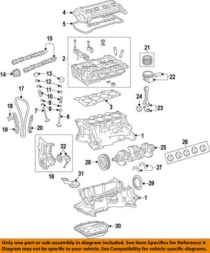 Kia oem 12-15 rio-engine harmonic balancer 231242b010