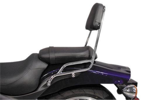 Xvs650 v-star 650 custom 1998-2012 mc enterprises sissy bar w/ non studded pad