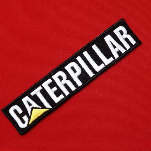 1pc. caterpillar #1 embroidered iron on patch badge shirt shorts cap uniform