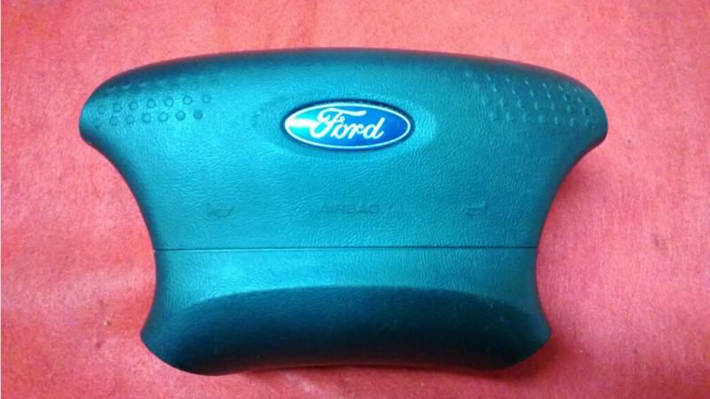 1999-2003 ford ranger left side drivers steering wheel black airbag oem