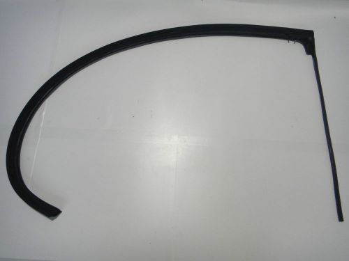 02-07 jaguar x-type rear right side door around top weatherstrip rubber seal oem