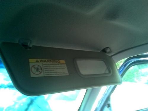 Passenger right sun visor air bags cloth w/mirror fits 00-02 ranger 266863