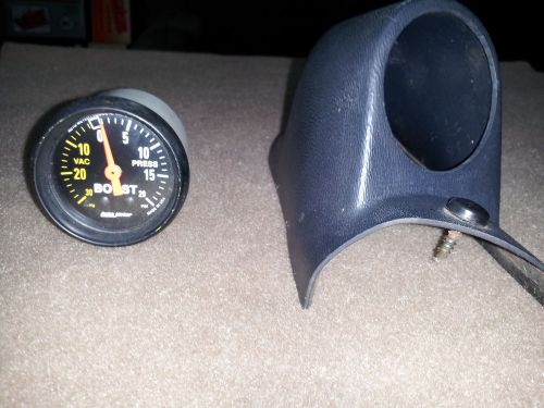2 1/8 autometer gauge and custom gauge pod