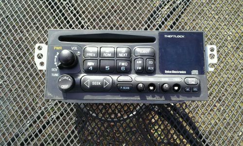 Chevy malibu cd player radio oem 1998