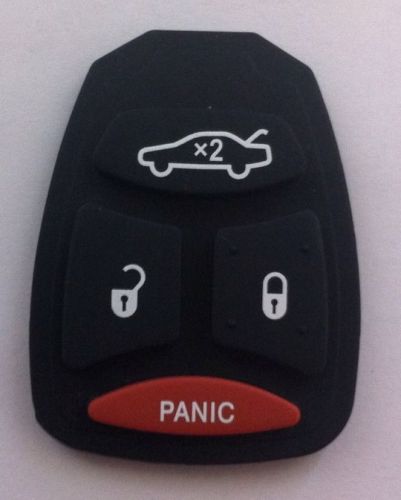 Chrysler jeep cherokee  4  button replacement remote pad