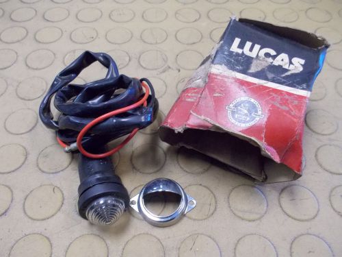 Lucas - plate lamp - l550 53941 - new/old stock nos - triumph spitfire