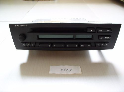 -bmw oem original business cd player radio stereo plug &amp; play