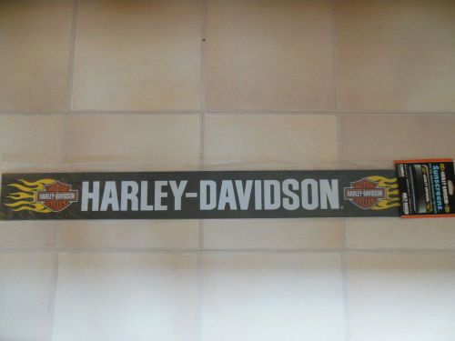 Harley davidson windsheld decal by chroma nib made in u.s.a 4&#034; x 60&#034; long