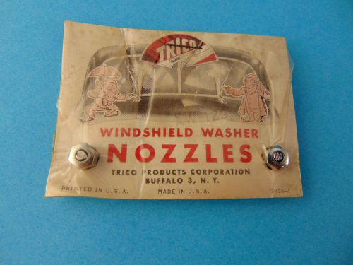 Trico wash nozzles 1948 cadillac oldsmobile 1949 buick cadillac olds nos vintage