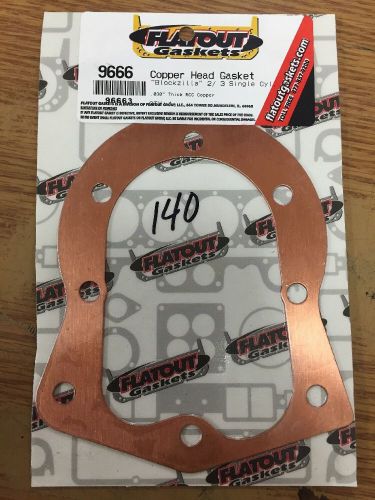 Copper head gasket blockzilla 2 .140 bore coated junior drag go kart cart briggs