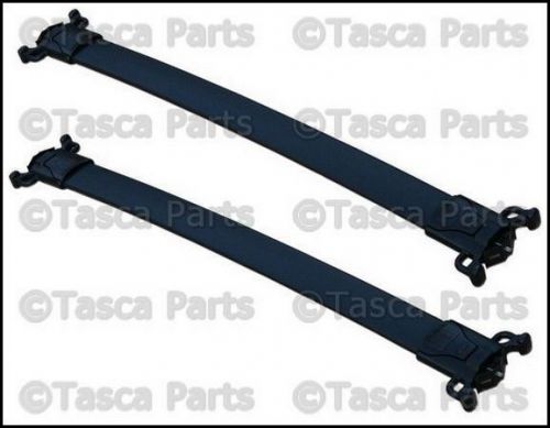 New oem gm accessory roof mounted luggage cross rails 2010-2016 equinox terrain