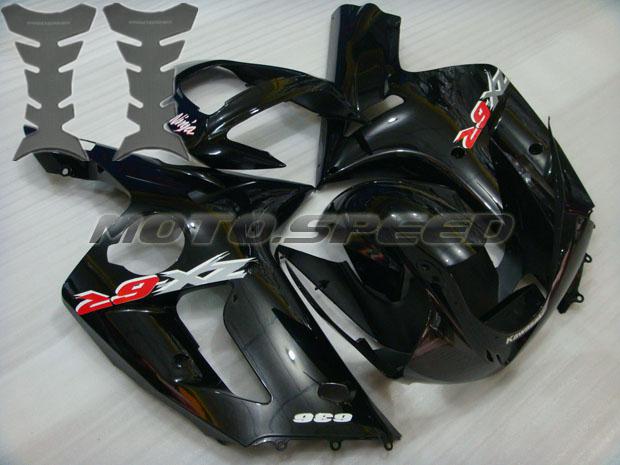 Free tank pad ! fairing for kawasaki 2003 2004 03 04 zx6r plastic injection k06