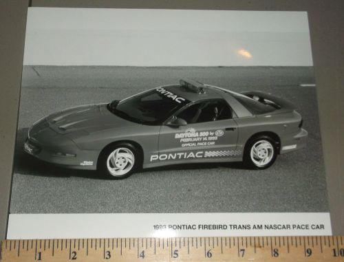 1993 pontiac firebird trans am formula pace car photos b&amp;w lot of 3