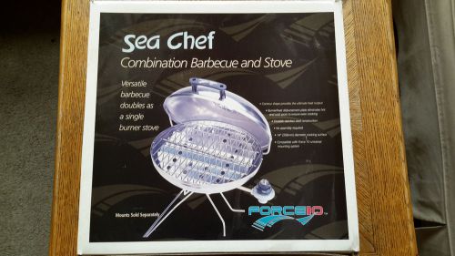Marine grill - force 10 sea chef combination barbecue and stove