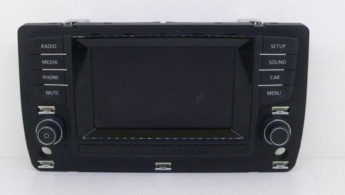 Vw volkswagen golf 7 central info display lcd monitor Écran 5g0919605 abt-std