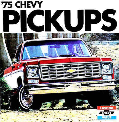 1975 chevy pickup truck brochure -c10-k10-c20-k20-c30-4x4-cheyenne-silverado
