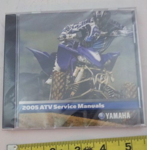 New 05 yamaha atv service manual factory catalog shop repair oem sealed nos