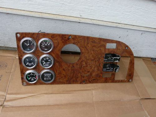 Peterbilt 379 interior dash panel switch gauge gauges