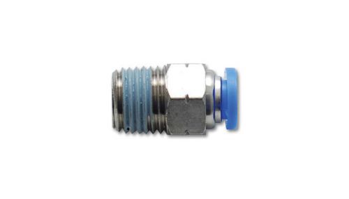 Vibrant 2663 push to connect air fitting - 1/4&#034; male npt to 3/8&#034; poly tubing