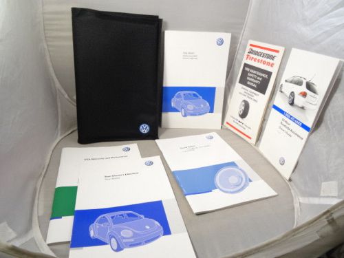 2009 volkswagen  beetle   owners  manual  !!!