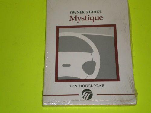 99 1999 mercury mystique owners manual brand new in factory wrapper