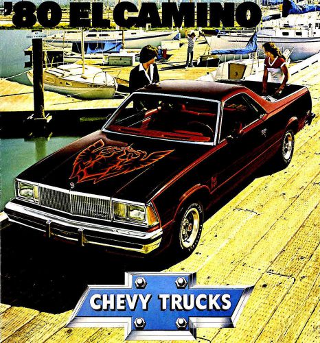 1980 chevy el camino  brochure -el camino ss-el camino royal knight-chevrolet