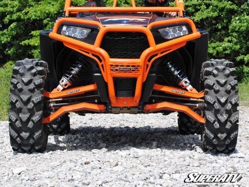 Polaris rzr 1000 atlaspro high clearance boxed a-arms blue aa-p-rzr1k-wc-16