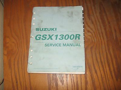 Suzuki gsx1300r 1300 motorcycle factory service manual