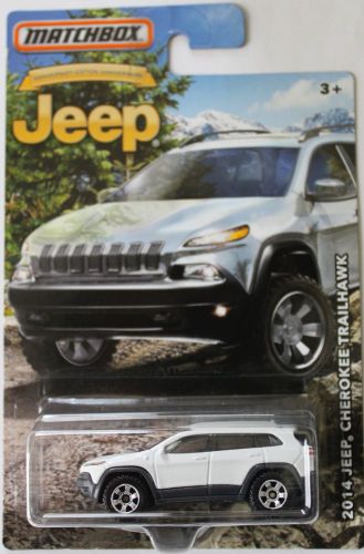 Matchbox jeep cherokee trailhawk 4x4 awd suv sport srt latitude altitude limited