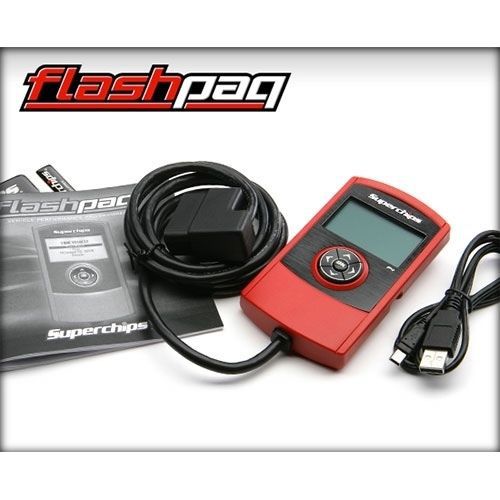 Refurbished superchips flashpaq 2842 f4 handheld tuner gmc chevy 5.3l silverado