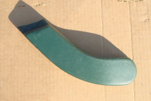 1974 nova front seat hinge trim cover green 1973 1975 1976 1977 chevy buick