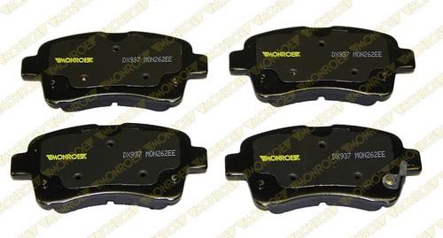 Monroe dx937 brake pad or shoe, front-monroe dynamics brake pad