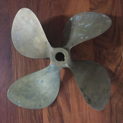 Lh inboard bronze 20x29x1 3/4&#034; propeller