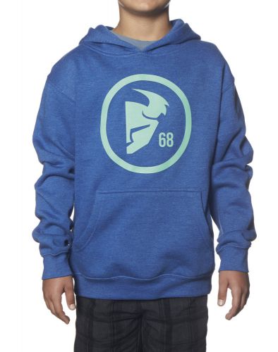 Thor gasket youth pullover hoodie royal blue heather