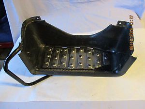 Yamaha 125 breeze right foot rest footwell heel guard nice oem 1999-2004