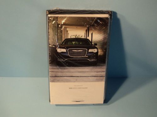 15 2015 chrysler 300 owners manual/user guide