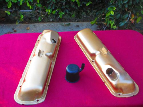 1964 1/2 mustang valve covers and oil breather cap-absolutely original